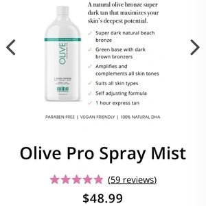 Mine Tan pro spray mist never used